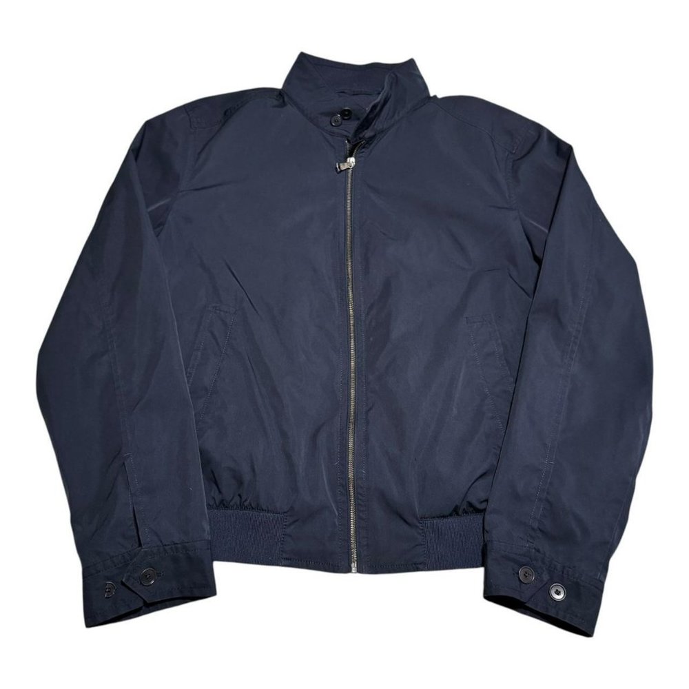 Banana Republic 2010 Polyester Lightweight Black Full‎ Zip Jacket Adult XL